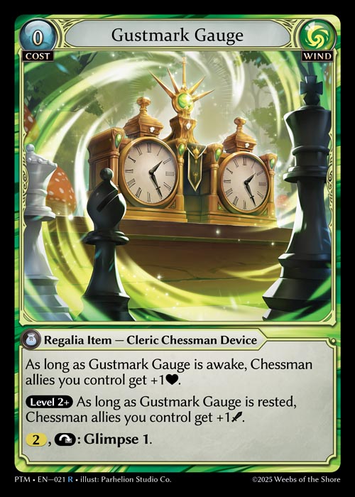 [Wind] Gustmark Gauge FOIL [PTM-021-R]