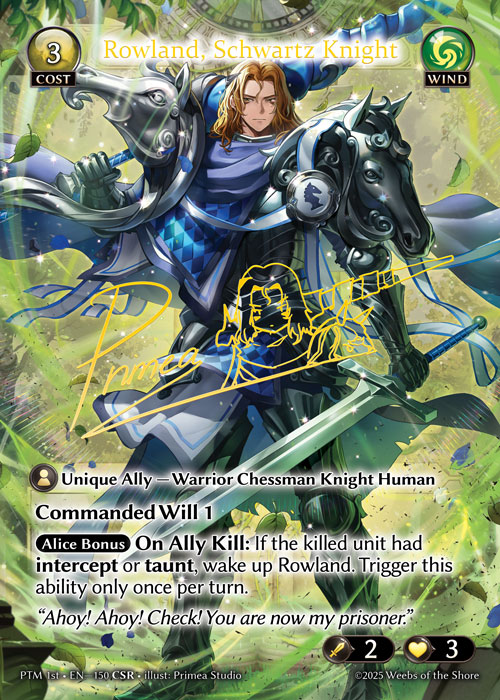 [Wind] Rowland, Schwartz Knight CSR [PTM 1st-150-CSR]