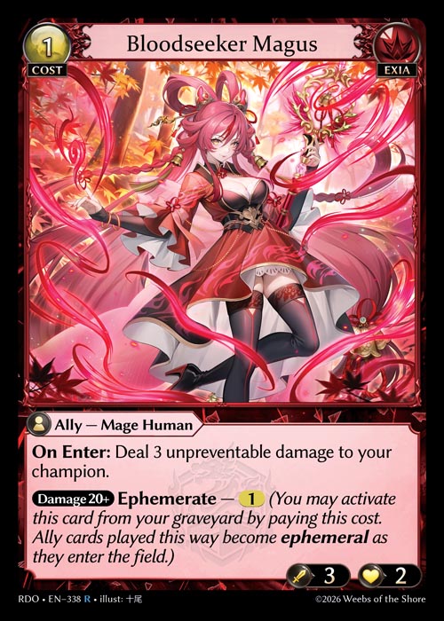 [Exia] Bloodseeker Magus FOIL [RDO-338-R]