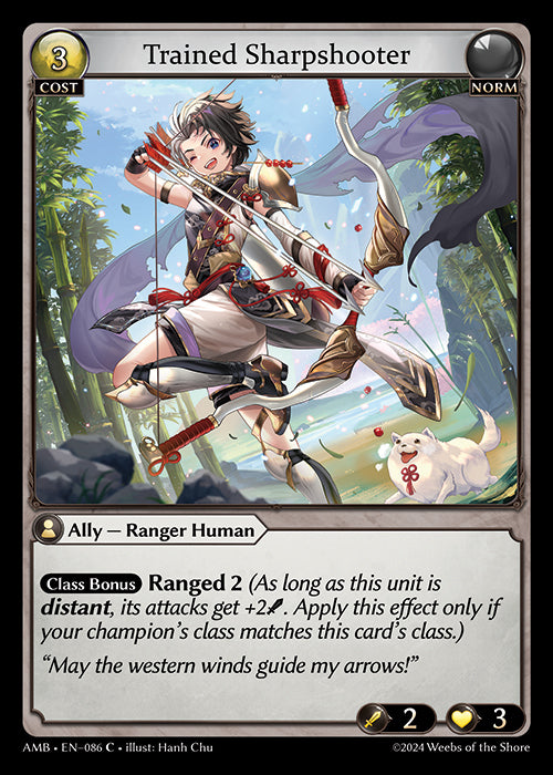[Norm] Trained Sharpshooter FOIL [AMB-086-C]