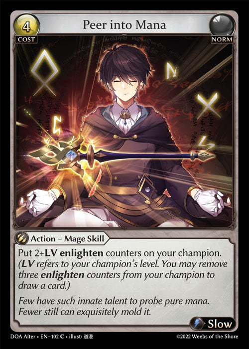 [Norm] Peer into Mana FOIL [DOA Alter-102-C]