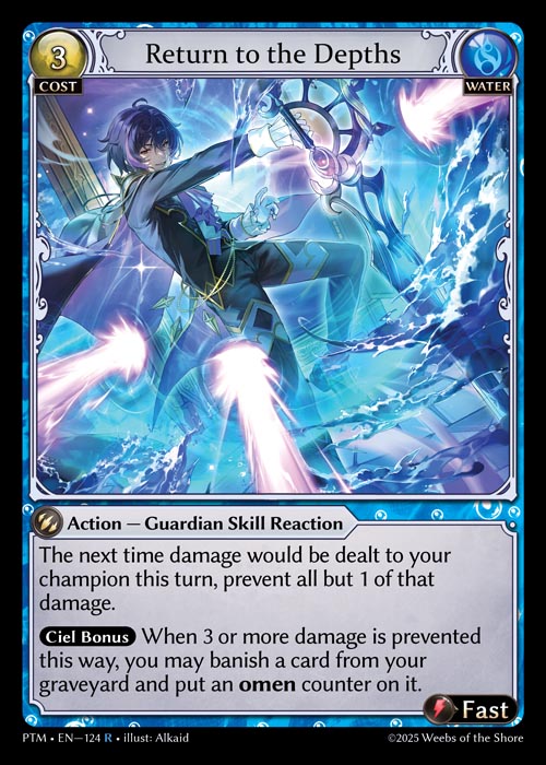 [Water] Return to the Depths FOIL [PTM-124-R]