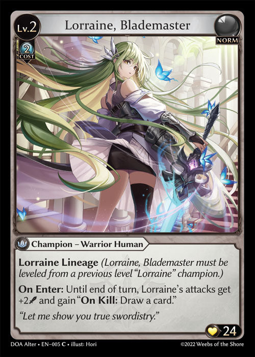 [Norm] Lorraine, Blademaster [DOA Alter-005-C]
