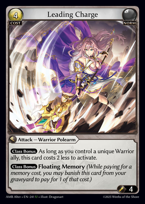 [Norm] Leading Charge FOIL [AMB Alter-241-U]
