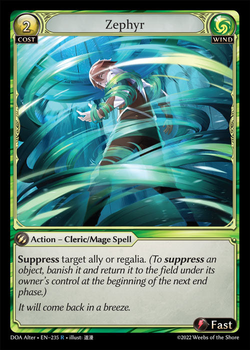 [Wind] Zephyr FOIL [DOA Alter-235-R]