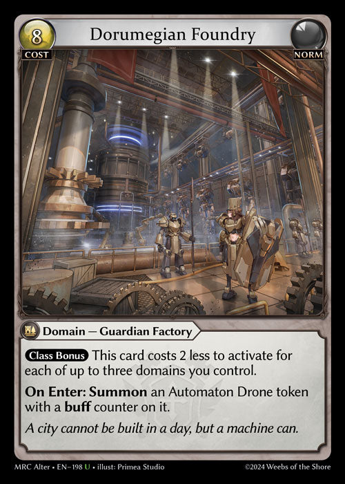 [Norm] Dorumegian Foundry FOIL [MRC Alter-198-U]