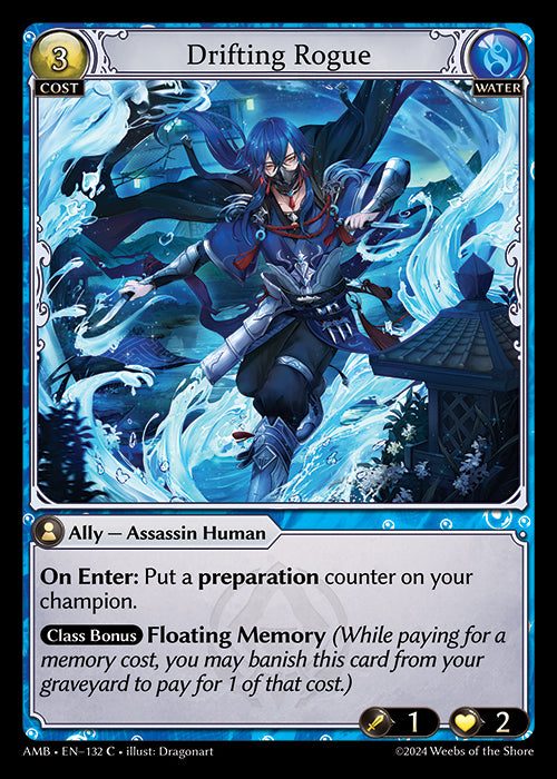 [Water] Drifting Rogue FOIL [AMB-132-C]