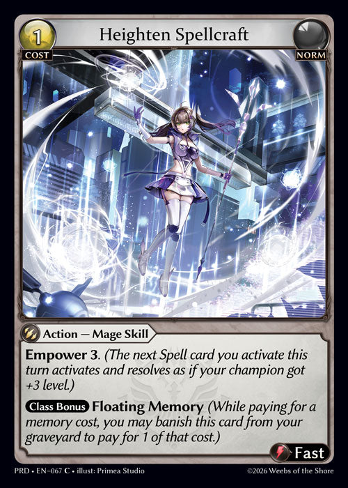 [Norm] Heighten Spellcraft [PRD-067-C]