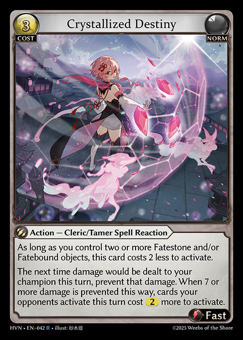 [Norm] Crystallized Destiny FOIL [HVN-042-R]