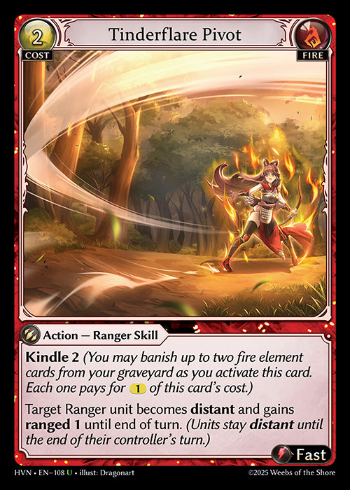 [Fire] Tinderflare Pivot FOIL [HVN-108-U]