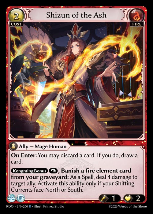 [Fire] Shizun of the Ash [RDO-200-R]