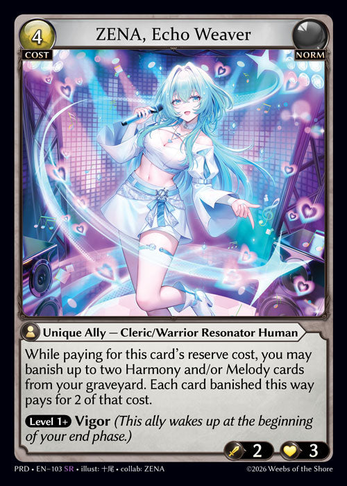 [Norm] ZENA, Echo Weaver [PRD-103-SR]