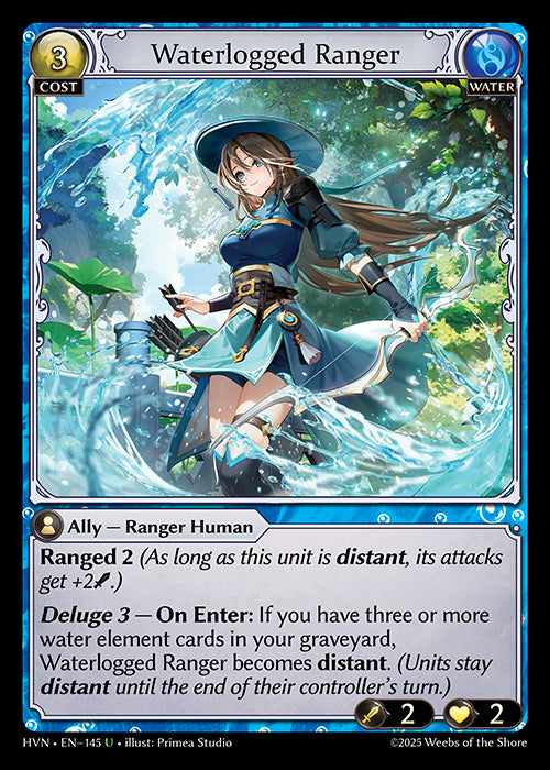 [Water] Waterlogged Ranger FOIL [HVN-145-U]