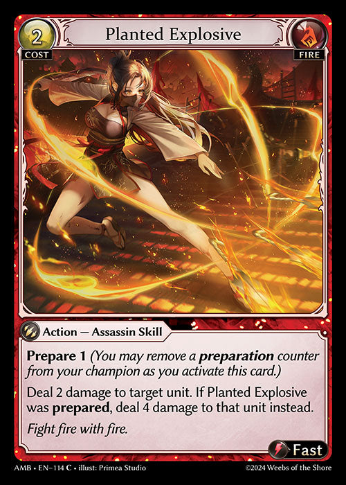 [Fire] Planted Explosive [AMB-114-C]