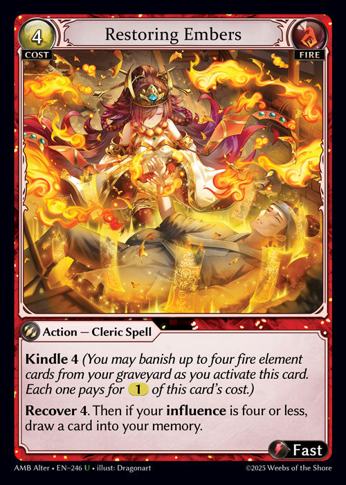 [Fire] Restoring Embers [AMB Alter-246-U]