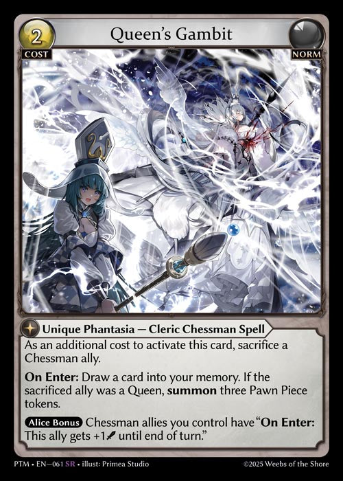 [Norm] Queen's Gambit [PTM-061-SR]
