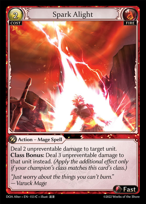 [Fire] Spark Alight [DOA Alter-153-C]