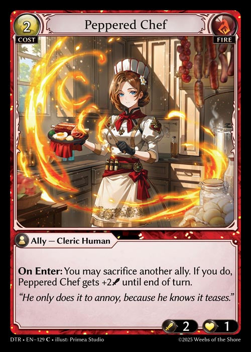 [Fire] Peppered Chef [DTR-129-C]