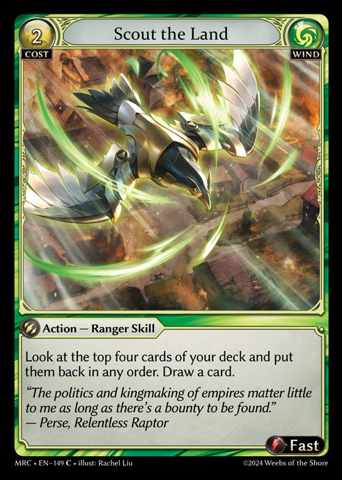 [Wind] Scout the Land FOIL [MRC-149-C]