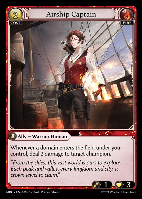 [Fire] Airship Captain FOIL [MRC-079-C]