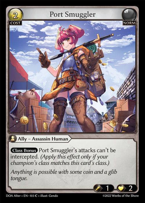 [Norm] Port Smuggler FOIL [DOA Alter-103-C]
