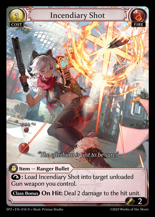 [Fire] Incendiary Shot FOIL [SP2 014-R]