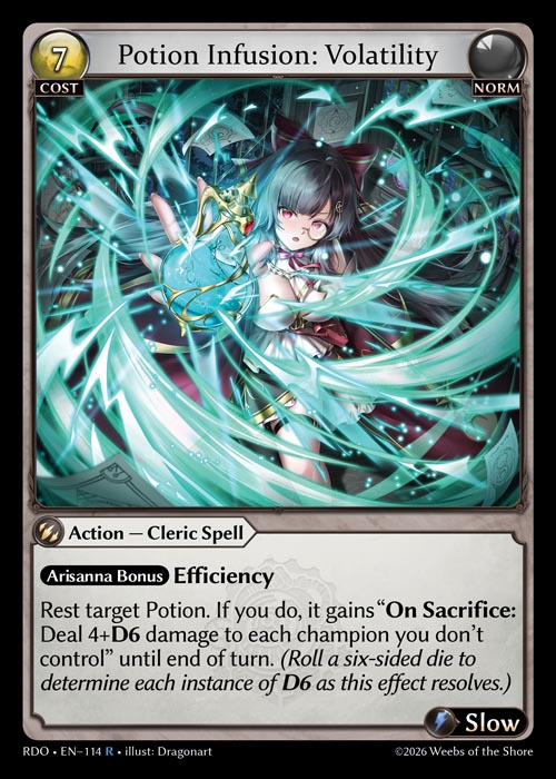 [Norm] Potion Infusion: Volatility FOIL [RDO-114-R]