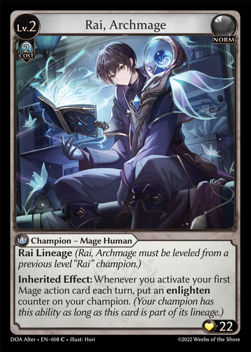 [Norm] Rai, Archmage [DOA Alter-008-C]