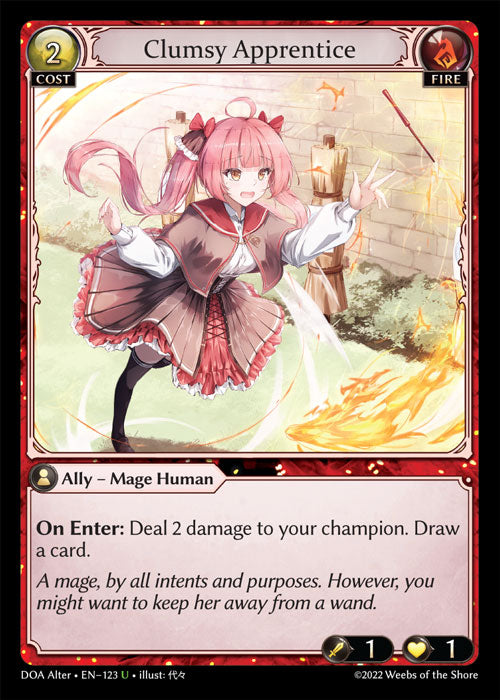 [Fire] Clumsy Apprentice [DOA Alter-123-U]