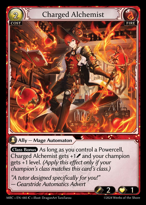 [Fire] Charged Alchemist FOIL [MRC-085-C]