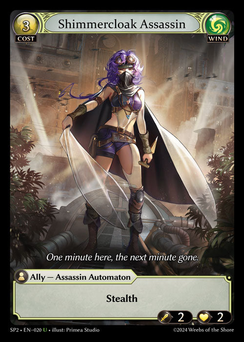 [Wind] Shimmercloak Assassin FOIL [SP2 020-U]