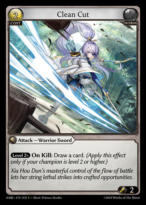 [Norm] Clean Cut FOIL [AMB-035-U]