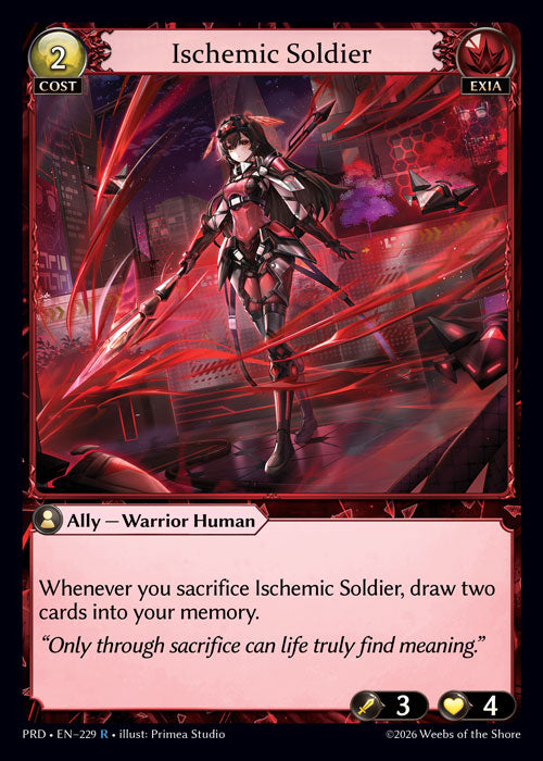 [Exia] Ischemic Soldier FOIL [PRD-229-R]