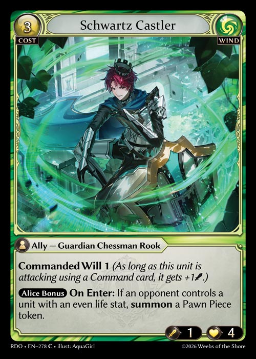 [Wind] Schwartz Castler [RDO-278-C]