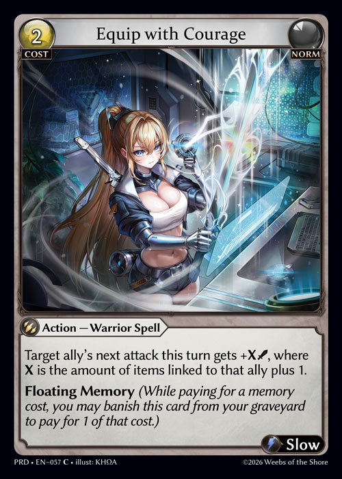 [Norm] Equip with Courage [PRD-057-C]