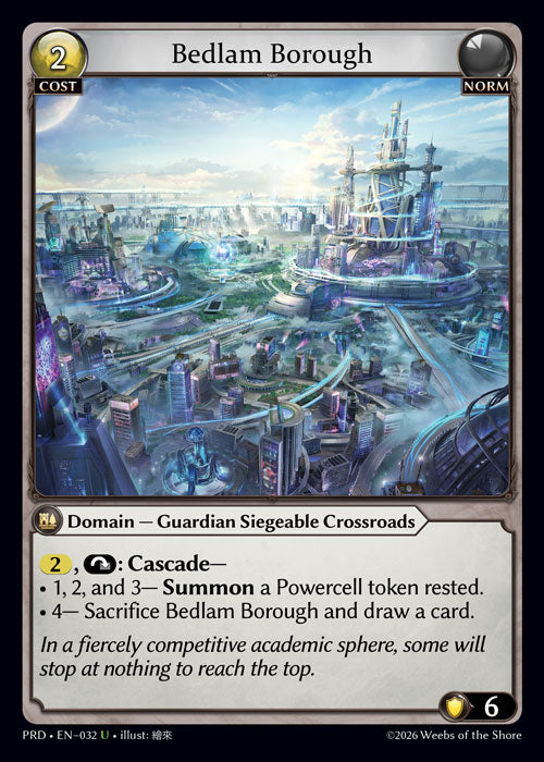 [Norm] Bedlam Borough FOIL [PRD-032-U]