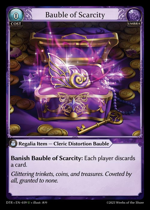 [Umbra] Bauble of Scarcity FOIL [DTR-039-U]