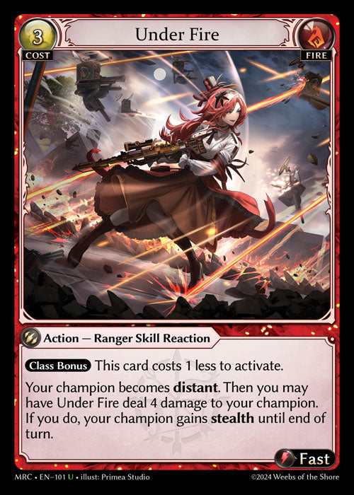 [Fire] Under Fire FOIL [MRC-101-U]
