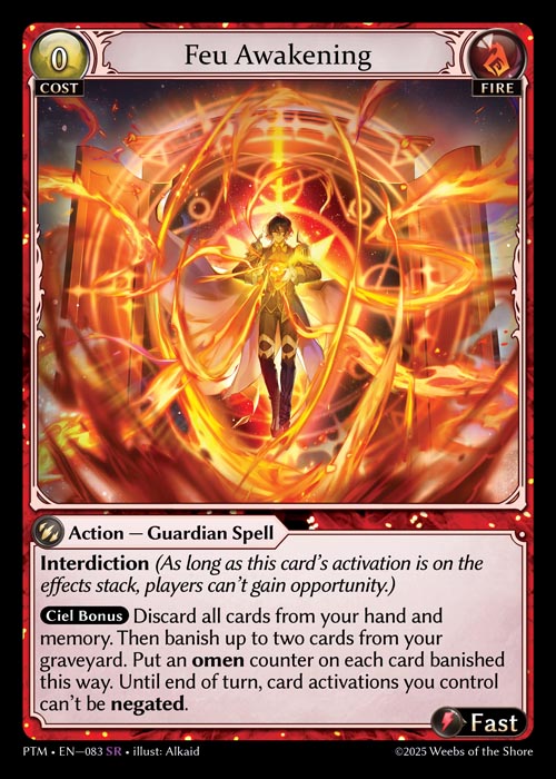 [Fire] Feu Awakening [PTM-083-SR]