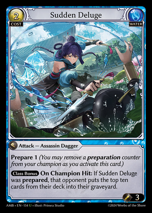 [Water] Sudden Deluge [AMB-154-U]