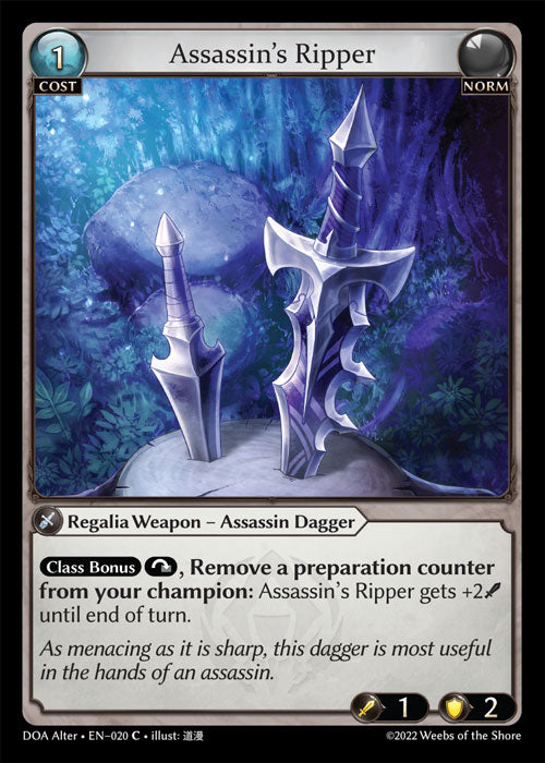 [Norm] Assassin's Ripper FOIL [DOA Alter-020-C]