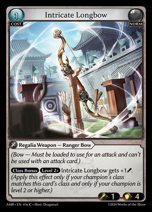 [Norm] Intricate Longbow [AMB-016-C]