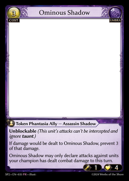 [Umbra] Ominous Shadow PR [SP2 035-PR]