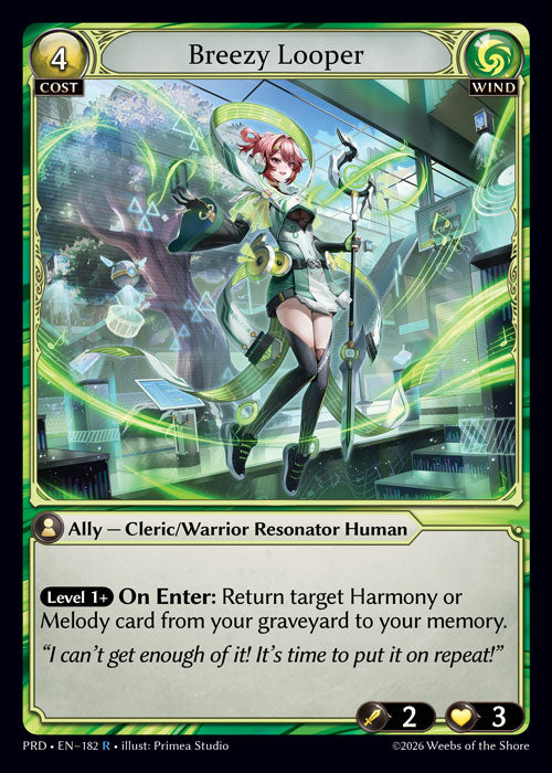 [Wind] Breezy Looper FOIL [PRD-182-R]