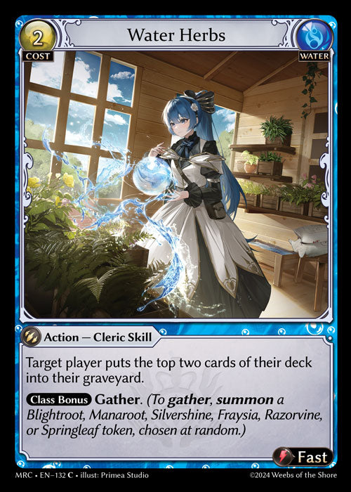 [Water] Water Herbs FOIL [MRC-132-C]
