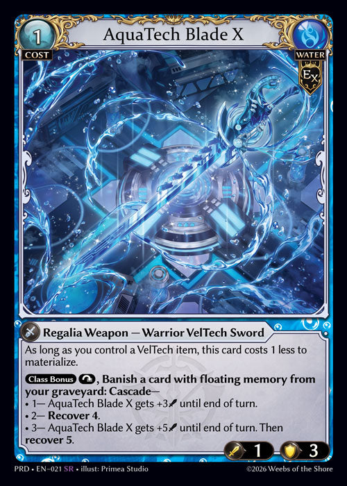 [Exalted] AquaTech Blade X [PRD-021-SR]