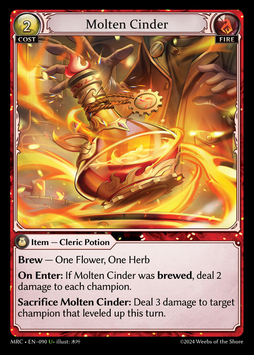 [Fire] Molten Cinder FOIL [MRC-090-U]