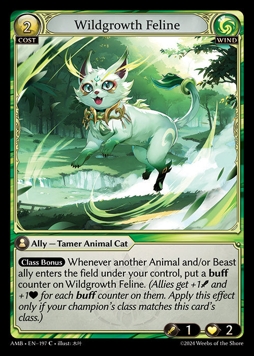 [Wind] Wildgrowth Feline [AMB-197-C]