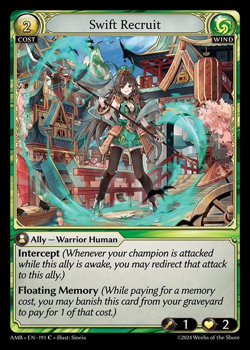 [Wind] Swift Recruit [AMB-191-C]