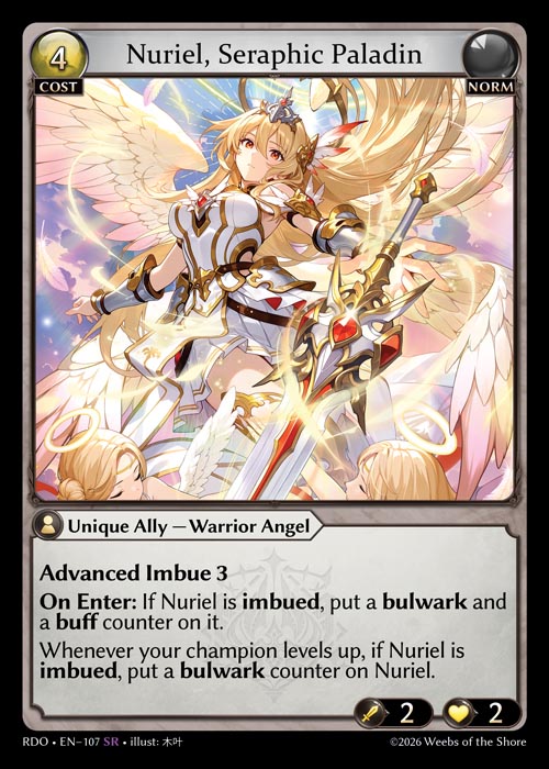 [Norm] Nuriel, Seraphic Paladin [RDO-107-SR]